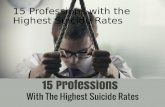 15 Professions With The Highest Suicide Rates