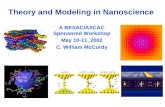 Theory and Modeling in Nanoscience