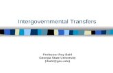 Intergovernmental Transfers