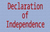 Declaration  of  Independence