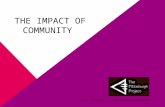 The Impact of Community