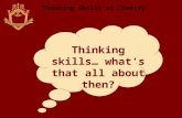 Thinking Skills at Chantry