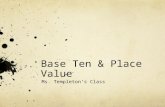 Base Ten & Place Value
