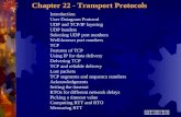 Chapter 22 - Transport Protocols