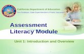 Assessment  Literacy Module