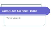 Computer Science 1000