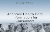 Adaptive Health Care Information for Consumers