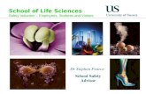 School of  Life Sciences Safety Induction – Employees, Students and Visitors
