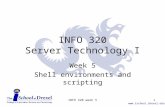 INFO 320 Server Technology I