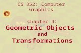 CS 352: Computer Graphics