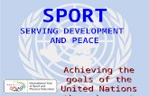 SPORT SERVING DEVELOPMENT  AND PEACE
