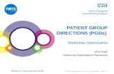 PATIENT GROUP DIRECTIONS (PGDs)