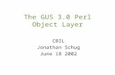 The GUS 3.0 Perl Object Layer