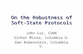 On the Robustness of Soft-State Protocols