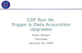 CDF Run IIb  Trigger & Data Acquisition Upgrades