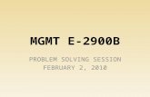 MGMT E-2900B