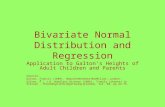 Bivariate Normal Distribution and Regression