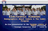 Electronic Almanac Demographics About Cadets & The Cadet Program