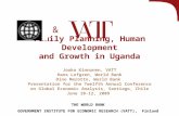 Family Planning, Human Development and Growth in Uganda