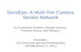 SensEye: A Multi-Tier Camera Sensor Network
