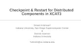 Checkpoint & Restart for Distributed Components in XCAT3