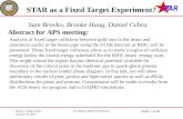 STAR as a Fixed Target Experiment?