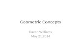 Geometric Concepts