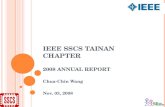 IEEE SSCS TAINAN CHAPTER  2008 ANNUAL REPORT