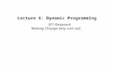 Lecture 6: Dynamic Programming
