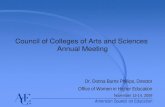 Council of Colleges of Arts and Sciences  Annual Meeting