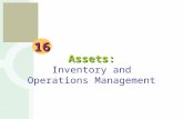 Assets: Inventory and Operations Management