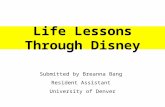 Life Lessons Through Disney