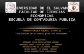 UNIVERSIDAD DE EL SALVADOR FACULTAD DE CIENCIAS ECONOMICAS ESCUELA DE CONTADURIA PUBLICA