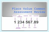 Place Value Common Assessment Review