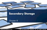 Distinguish between  primary  and  secondary storage .