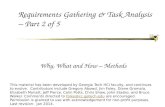 Requirements Gathering & Task Analysis – Part 2 of 5