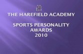 The Harefield  Academy Sports Personality Awards 2010