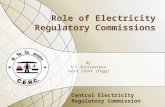Role of Electricity Regulatory Commissions