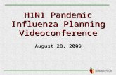 H1N1 Pandemic Influenza Planning Videoconference