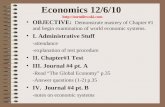 Economics 12/6/10  mrmilewski