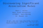 Discovering Significant  Association Rules