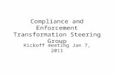 Compliance and Enforcement Transformation Steering Group