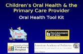 Children’s Oral Health & the Primary Care Provider