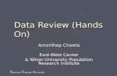 Data Review (Hands On)