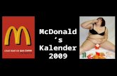 McDonald’s Kalender 2009