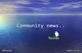Community news..