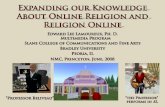 Expanding  our Knowledge About Online Religion and Religion  Online
