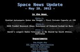 Space News Update - May 28, 2012 -