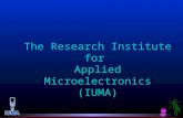 The Research Institute for  Applied Microelectronics (IUMA)
