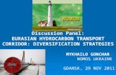 Discussion Panel: EURASIAN HYDROCARBON TRANSPORT CORRIDOR: DIVERSIFICATION STRATEGIES